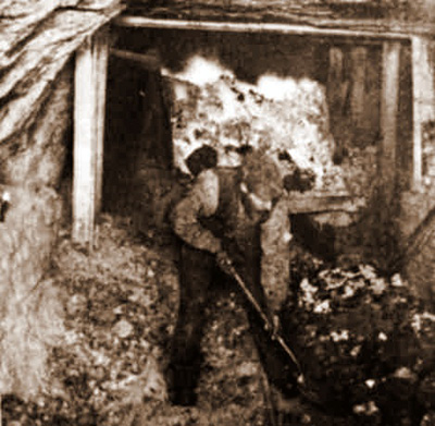 Stoking the furnace
